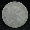 British-India 1/4 Rupee 1893 Victoria Empress Rare Silver Coin #S-87 - Image 2