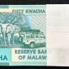 Malawi 50 kwacha Rare GEM๐ UNC Serial Packet - Image 2