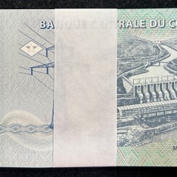 Alternative view of Congo 100 Francs Rare Gem 💎 UNC Serial Packet