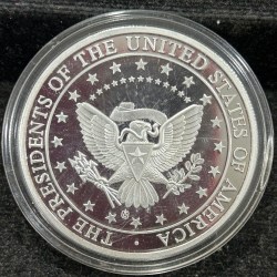 Alternative view of United States - The Presidents of the United States of America Barack Obama (2009-2013) Commemorative Unc Coin With Capsule#N-484