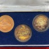 (5 ANNIVERSARY OF DANDHI MARCH 1930-2005) MAHATMA GANDHI 3 DIFFERENT METAL RARE SET WITH BOX - Image 2
