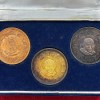 (5 ANNIVERSARY OF DANDHI MARCH 1930-2005) MAHATMA GANDHI 3 DIFFERENT METAL RARE SET WITH BOX