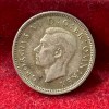 United Kingdom 6 Pence - George VI (1st coinage) 1944 Rare Silver Coin #C-52 - Image 2