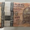 10 Rupees 2014 RBI Governor Raghuram G. Rajan Sealed 1000 note pack RIM ( Slives Cut Normally)