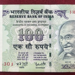 100 Rupees Governor Y.B.Reddy Rare Gem Unc Serial Packet