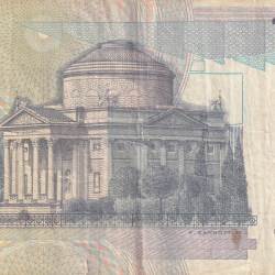 Alternative view of Italy 10 000 Lire Volta lowest Price Note #B2