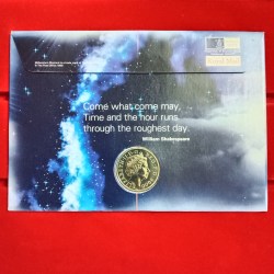 Extremely Rare Queen Elizabeth Five Pounds ANNO DOMINI 1999-2000 GMT Proof Coin Royal Mint