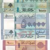 Liban 6 Different Denomination Rare Note (6 Pcs) Set - Image 3