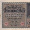 Germany 10 000 Mark 1922 Reichsbanknote Rare Note #B2