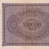 Germany 100 000 Mark 1923 Reichsbanknote Rare Note #B2 - Image 2