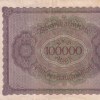 Germany 100 000 Mark 1923 Reichsbanknote Rare Note #B2 - Image 2