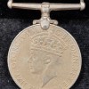 India Full MAP George VI British-India Unnamed Medal Rare #E-410 - Image 2