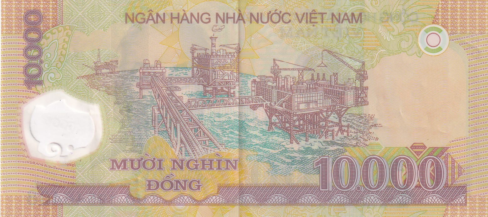 Vietnam 10 000 Đồng (Polymer) Rare Note #B2