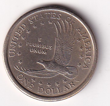 United States 1 Dollar ("Sacagawea Dollar") 2000 Rare Coin#S-4