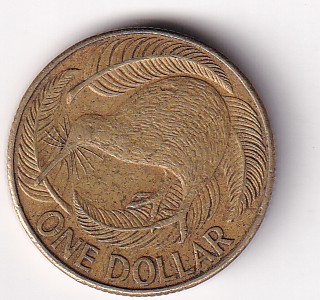 New Zealand 1 Dollar - Elizabeth II 2002 Rare Coin#S-10