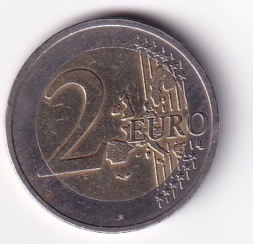 Greece 2 Euros -2002 - 1st map Commemorative issue Rare Coin #S-23