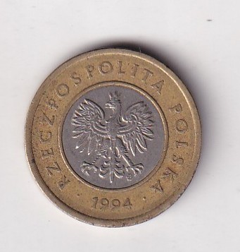 Poland 2 Zlotys 1994 Rare Coin#S-11