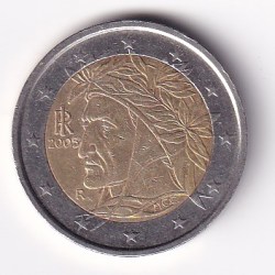 Italy 2 Euros 2005 - 1st map Commemorative issue Rare Coin #S-26