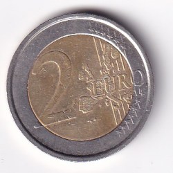 Alternative view of Italy 2 Euros 2005 - 1st map Commemorative issue Rare Coin #S-26