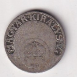 Hungary 10 Fillér - Miklós Horthy (1927) Rare Coin #S-35