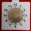 Ten Rs Ex Rare 6" o Clock Error Coin Akam Year 2026 Calcutta Mint RBI Mistake Coin - Image 3