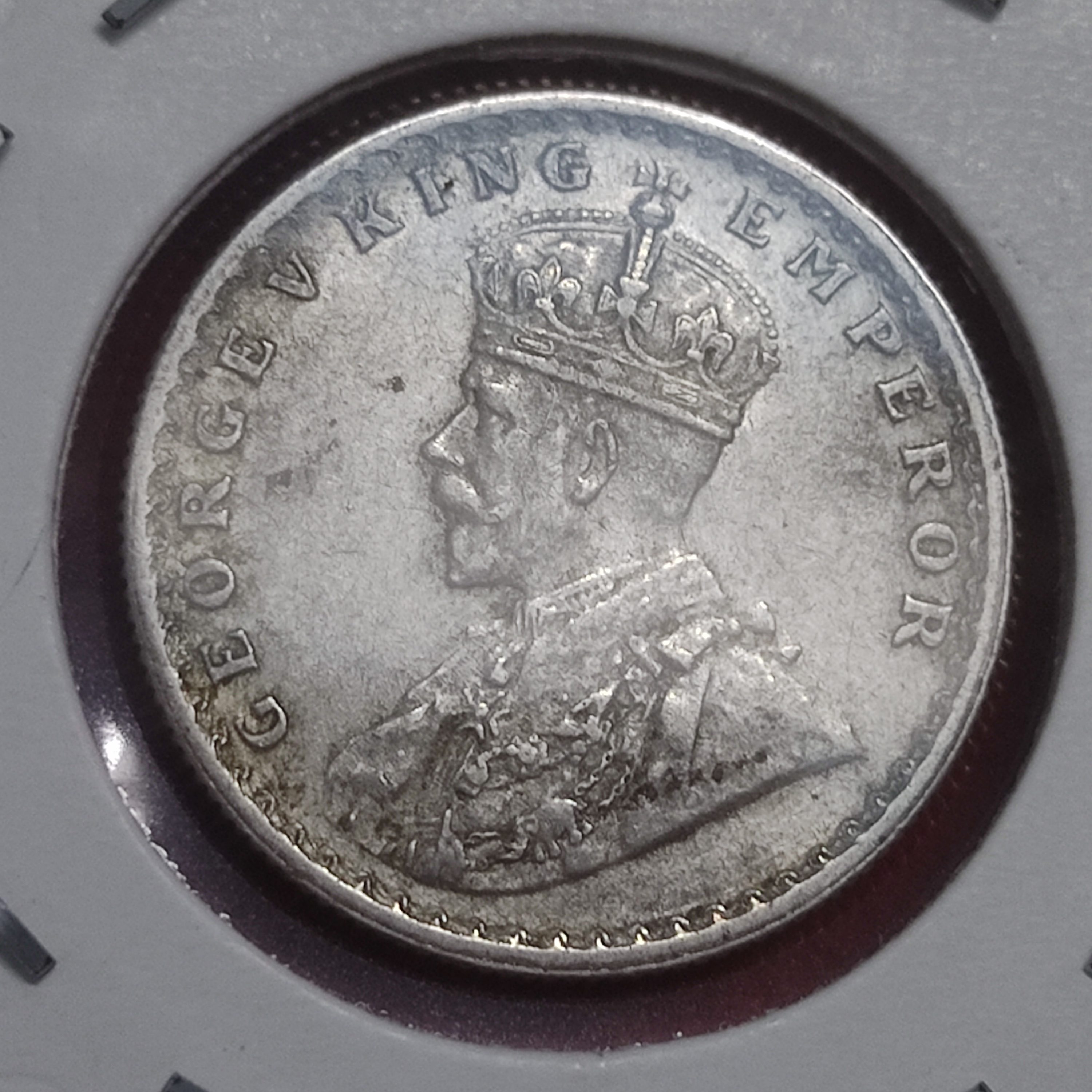 India Half Rupee 1926 Calcutta