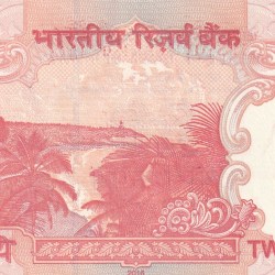 Alternative view of 838383 (Tripling) Fancy Number 20 Rupees (Telescope) Governor Raghuram Rajan Rare Unc Note