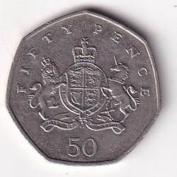 United Kingdom 50 Pence - 2013 (Elizabeth II Christopher Ironside) Rare Commemorative Coin #N-436