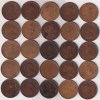 25 DIFFERENT DATES HALF PICE RARE BRITISH -INDIA ( 25 COIN SET) #N-448 - Image 2