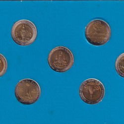 Alternative view of Amazing Thailand 7 Different Bimetallic Commemorative Coinage Set