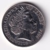 British Crown dependencies › Jersey 5 Pounds 2014 - Elizabeth II Remembrance Day 2014 RARE COMEMORATIVE COLOURED COIN #C-11 - Image 2