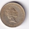 United Kingdom 2 Pounds 1995 - Elizabeth II 3rd portrait; World War II Commemorative issue RARE COIN #C-13 - Image 2