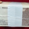 786001 ( Full Fancy Number pack rim )10 Rupees 2025 RBI Governor Sanjay Malhotra Sealed 1000 note pack rim - Image 2