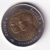 Thailand 10 Baht (2008) - Rama IX Thailand Post Commemorative issue BIMETALLIC RARE UNC COIN #C-17 - Image 2