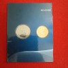 Rare Proof Coin Set Coins Two or Five Rupees XIX Comman wealth Games 2010 Delhi Kolkata Texal Mint