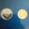 Rare Proof Coin Set Coins Two or Five Rupees XIX Comman wealth Games 2010 Delhi Kolkata Texal Mint - Image 3