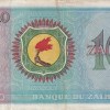 Congo (Zaire) 10 Zaïres (1977) Rare Note#B2 - Image 2
