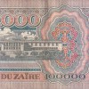 Congo (Zaire) 100 000 Zaires (1992) Rare Note#B2 - Image 2