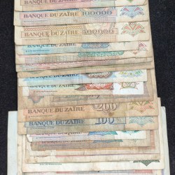 Alternative view of All Different Denomination Congo ( Zaire ) Rare (25 Note Set) #SET-III
