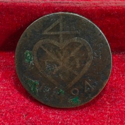 British- India Bombay Presidency 1 Pice 1794 (Weight 6.48) Rare Coin#C-110