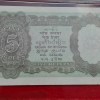5 RUPEE KING GEORGE VI DESHMUKH GRADED 55 SERIAL NO. 790649 - Image 4