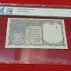 1 RUPEE -LETTER A SIGNATURE C. E. JONES PMCS GRADED HIGH GRADE 64 UNC - Image 2