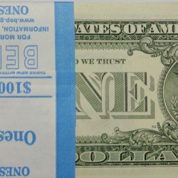 Alternative view of Extremely Rare One Dollar Serial Full Bundle Gem Bunc Condition United States Of America