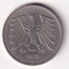 Germany 5 Deutsche Mark 1975 Rare Coin #C-34