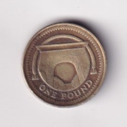 United Kingdom 1 Pound 2006 - Elizabeth II 4th portrait; Egyptian Arch Bridge Commemorative issue Rare Coin #C-69