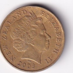 New Zealand 2 Dollars 2003 - Elizabeth II 4th Portrait Commemorative issue Rare Coin #C-70