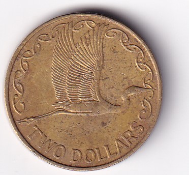 New Zealand 2 Dollars 2003 - Elizabeth II 4th Portrait Commemorative issue Rare Coin #C-70