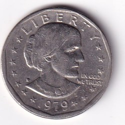 United States 1 Dollar 1979 "Susan B. Anthony Dollar" Rare Coin #C-71