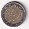 Malta 2 Euros (2nd map) 2015 Rare Bimetallic Coin #C-37