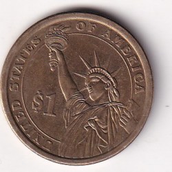 Alternative view of United States 1 Dollar ("Andrew Johnson") 1969 Rare Commemorative Coin #C-63
